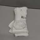 Nike Unisex Adult Everyday Cushioned Training Crew Socks (3 Pairs) (White, XL)