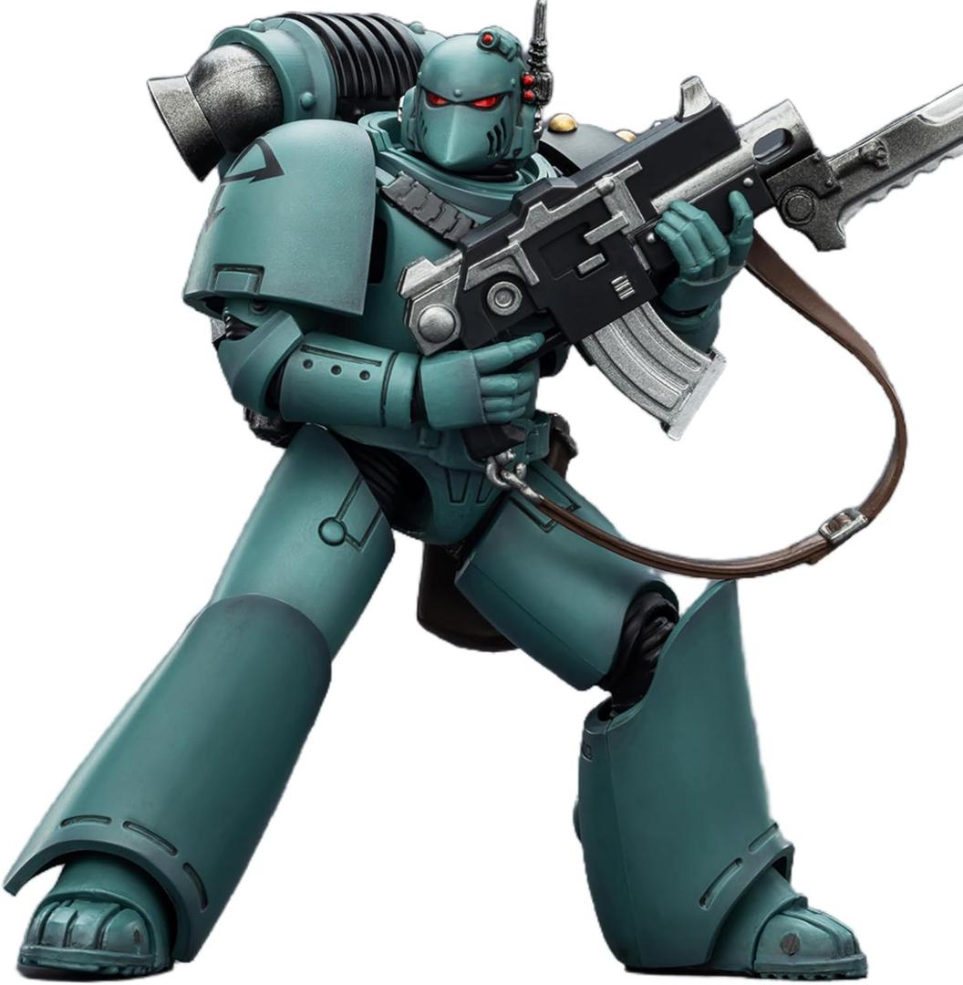 JOYTOY 1/18 Action Figures - Warhammer The Horus Heresy Sons of Horus MKVI Tactical Legionary - 5,Classic Character,Collectible,Age 15 and Above