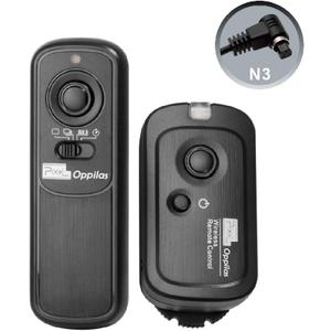Pixel Oppilas 2.4g Digital Wireless Remote Shutter Switch N3 for Canon EOS 7D,6D, 5D, 1Dseries, D30, D60, 10D, 20D, 30D, 40D, 50D Cameras, Replaces Can RS-80N3
