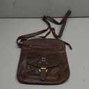 Oak Leathers Leather Crossbody Bag For Women With Adjustable Sling Strap - Medium Size Crossover Shoulder Handbag Purse