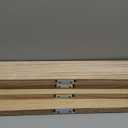 Wood Floating Shelves for Wall, Wooden Wall Shelves for Bedroom, Mounted Shelves for Living Room, Set of 4 Light Brown 48 Inch