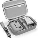 Skyreat Mini 4K/2 SE Drone Case, Portable Leather PU Case with Shoulder Strap, Handle and Propeller Holders