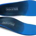 Plantar Fasciitis Feet Insoles Arch Supports Orthotics Inserts Relieve Flat Feet, High Arch, Foot Pain Men's 8-8 1/2 | Women's 10-10 1/2