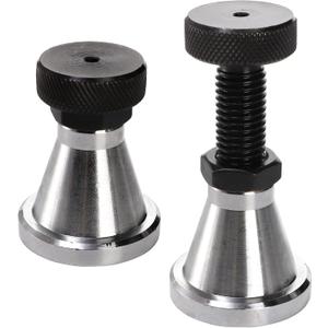 Yarlung 2 Pack Adjustable Screw Jack, Machinist Jack Post Height 2.75" to 4.25", Heavy Duty Screw Jack Stands for Leveling Work, Milling Drilling Machines