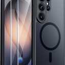 Red2Fire Magnetic for Samsung Galaxy S26 Ultra Case, [Compatible with MagSafe][12Ft Military Grade Protection][2*Screen Protector] Slim Translucent Anti-Slip Shockproof Case for Samsung S26 Ultra 6.9"