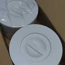 2 Pack Core 300 Replacement Filter Compatible with Levoit Core 300, Core 300S, Part# Core 300-RF, White