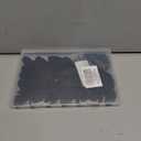 TOVOT 30PCS Heel Plates Black Heel Taps Rubber Tips Sole Heel Repair Pad Replacement with Nails(3 Size) (16 Piece Set)