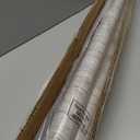 Kolldenn 2 Rolls White Wood Fabric Paper Bulletin Board Roll 4 x 12 ft