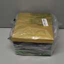 5 Valentine's Day Black Square Nesting Boxes Decorative Gift Boxes with Lid and Ribbon 5 Assorted Sizes Wrap for Valentine, Anniversary, Birthday