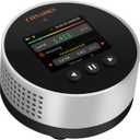 RM-65 Radon Detector for Home Basement, Continuous Radon Monitor with Audible & Visual Alarm, LCD Color Display, Long Term Portable Gas Detector for Home, pCi/L or Bq/m