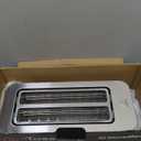 Mueller UltraToast Full Stainless Steel Toaster 4 Slice, Long Extra-Wide Slots for Bagels and Waffles, 6 Browning Levels, LED Display, Cancel/Defrost/Reheat Functions & Removable Tray, Kitchen Gadgets