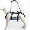 Coodeo Dog Lift Harness, Full Body Support & Recovery Sling, Pet Rehabilitation Lifts Vest for Old Dog with Arthritis Walk(Bule, S)