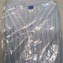 Old Navy Large Striped Blue Shirt