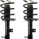 ILONPA 172509 172510 Front Struts Shocks for 2009-2019 Dodge Journey 3.6L V6 Engine (Exc. 4CYL Engine), w/Coil Springs Strut Shock Absorbers Assembly 2010 2011 2012 2013 2014 2015 2016 2017 2018