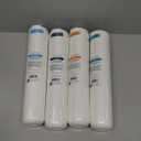 Aquasure Premier Series Complete 4-Stage Quick Twist Filter Replacement Cartridge Bundle Set AF-CP75 | Compatible with AS-PR75 4-Stage Under Sink Reverse Osmosis RO Water Filtration System