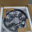 WILLOW WEAVE Cast Iron Wood Stove Steamer 2.5 Quart with Large Opening Top - Flake Black