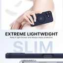 Faiono Magnetic for iPhone 17 Case [Full Camera Protection][Military-Grade Protection][Compatible with MagSafe] Shockproof Protective Slim Phone Case for iPhone 17, Titanium Blue