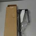 Paper Towel Holder Under Cabinet, Single Hand Operable Wall Mount with Damping Effect, Self-Adhesive or Drilled for Kitchen Bathroom, Black (Silver.)