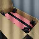 Coolife Luggage Suitcase Piece Carry On ABS+PC Spinner Trolley with pocket Compartmnet(Sakura pink, 20in(carry on))