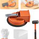 Saker Floor Gap Fixer Tool with Mallet,Laminate Floor Gap Repair Tool,Suction Cup Lifter,Floor Gap Repair Kit,for Floating Wood Floors and Moving Glasses with Sticky Pads and Gloves