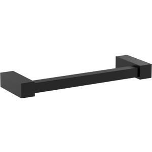 Amerock Monument Matte Black 8 inch (203mm) Towel Bar, BH36085MB