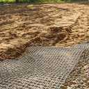 30KN Bi-Directional Polypropylene Geogrid, 1.42in Larger Grid, 3.3ft x 164ft, Ground Stabilizer & Foundation Reinforcement for Driveway, Roadbed, Parking Lot, Retaining Wall & Garden Path
