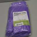 Pureegg Plastic Table Cloth Disposable 20 Pack, 54 x 108 Inch Table Cloths, Graduation Decorations Class of 2025, Graduation Party Tablecloths, Rectangle, Plastic Cover, Leakproof & Sturdy, Purple