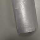 rabbitgoo Window Privacy Film Rainbow Film Decorative Window Sticker, 3D Static Stained Glass Cling Tint for Home Heat Control Non-Adhesive, Grayish Silver, 29.5 x 78.7 inches