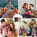 Dosmix Retro Bluetooth Speaker, Vintage Decor, Portable Wireless Bluetooth Speaker, Cute Old Fashion Style for Kitchen Desk Bedroom Office Outdoor Accessories for iPhone Android (Yellow)