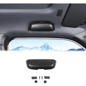 Sunglasses Holders Compatible with Toyota Land Cruiser Prado 250 J250 LC250 2024 2025, ABS Glasses Holder Sunglasses Case Storage Box Replace for Overhead Roof Grab Handle (Black)