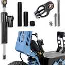 DOF DFGT08 Electric Scooter Steering Damper and Stablizer,DFGT08 Series EScooter Parts and Accessories, Fast Speed Dual Motor Off Road Electric Scooter Parts & Accessories (Black)
