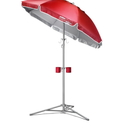Wondershade Portable Sun Shade Umbrella, Lightweight Adjustable Instant Sun Protection - Red