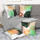 Teal Pillow Covers Turquoise and Blue Throw Pillow Cushion Covers 18x18 Set of 4 Soft Aqua Accent Pillow Case for Couch Bed Outdoor Patio Furniture Farmhouse Home Decor