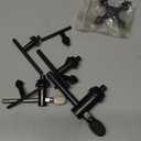 Waltool 8Pcs Universal 4 in 1 Drill Chuck Key Wrench and 3/4" 5/8" 1/2" 3/8" 1/4" 5/32" T-Handle Keyless Chuck Drill Press for Electric Drill Clamping Tool