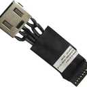 DC Power Jack Replacement for Lenovo ThinkPad P51 20HH 20HJ / P50 20EQ 20EN / P15 Gen 1 20SU 20ST /T15g Gen 1 20US 20UR/ P17 Gen 1 20SN 20SQ (5.3CM) CN:DC30100PE00 DC30100PJ00 SC10K06991