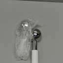 pfefe Ice Globes for Face & Eyes, Unbreakable Stainless Steel Cryo Sticks for Beauty Routines, Facials Cold Roller Cooling Globes for Puffiness, Wrinkles, Dark Circles, Headaches (White)