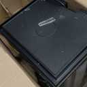 Beta Fish Tank, 2 Gallon Betta Fish Aquariums with Filter & Light, for Men, Fish Tanks for Kids & Starter, Black