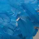 Creative Angel Feather Wings with Elastic Straps (Blue+fairy Wand)