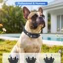 PATPET Shock Collar for Dogs - 4000FT Dog Training Collar with Remote, IPX7 Waterproof 4 Modes(Beep/Vibration/Shock/Safe) Dog Shock Collar, Rechargeable E-Collar for Small Medium Large Dogs(Dark Grey)