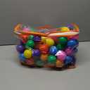 Vanland Ball Pit Balls for Baby and Toddler Phthalate Free BPA Free Crush Proof Plastic - Multicolored Pit Balls in Reusable Play Toys for Kids with Storage Bag