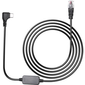 Upgraded USB-C to RJ11 Power Cord, 6.56Ft Length, Compatible with Escort MAX360 MAX 360c, IX, IXc, 9500 IX,Uniden R1 R3 R7, Beltronics, Cobra, Radenso XP etc.