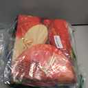 Red Apples Kitchen Rugs Set of 2, Kitchen Floor Mats Bathroom Non Slip Washable Carpet Doormat - 27"x19"+47"x19"