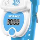 SKYROKU Potty Training Watch for Toddlers – Cute Toilet Shape, Music & Light Reminders, Countdown Timer, Rechargeable, Silicone Adjustable Strap – Easy Setup & Safe for Kids