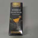 Sujoygar Rose Gold Edible Glitter, Food Grade 8g, Edible Glitter for Drinks, Kosher & Halal Certified, Cocktail, Cupcake, Chocolate, Strawberry, Baking (Single) Exp 3/25/27
