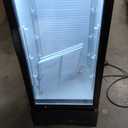 6.5 Cu.Ft Commercial Beverage Refrigerator Glass Door Upright Drink Cooler Display Fridge with Adjustable Shelves and LED Light for Restaurant Bar Store Office (Black)