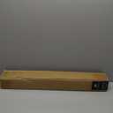 2FT Wooden Stair Handrail,Staircase Indoor Outdoor Handrail,Wall Mounted Barrier Free Stair Handrail for Corridor,Attic,Deck,Kindergarten Guardrail -2ft (Burlywood)