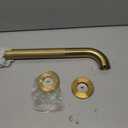 36 Inch Shower Grab Bar 1.25" Dia, Gold Anti Slip Bathroom Grab Bar, 304 Stainless Steel Knurled Handicap Grab Bars, Safety Support Handrail, Assist Bath Shower Handle for Elderly Injury Senior