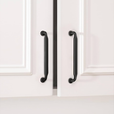 Goldenwarm 10 Pack 5 Inch Black Cabinet Handles Matte Black Drawer Pulls Kitchen Cabinet Handles Solid Zinc Alloy Pulls for Dresser Drawer Hardware