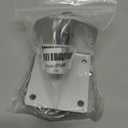 HYS Universal CB Antenna Mount W/ SO239 Stud, Antenna Mast Pole Mount Kits Heavy Duty 2pcs U-Bolt Clamp Bracket, L-Bracket with 10mm(APPR. 0.39inchs) Hole