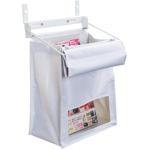Indoor Wall Mount Mail Catcher Bag Door Slot Post Box Basket Mail Boxes Organizer Security White